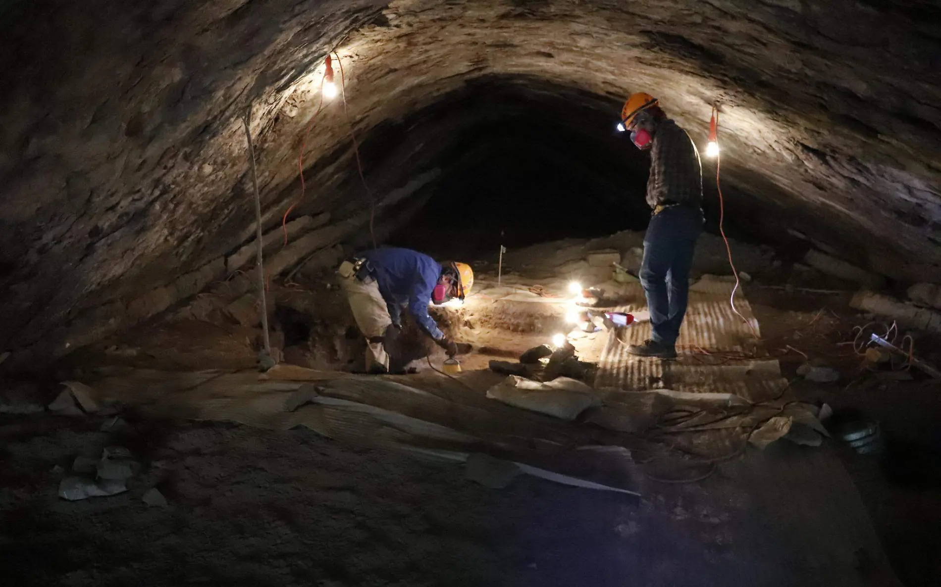 Desde restos óseos hasta pinturas rupestran encuentra INAH en cueva de Tamaulipas 